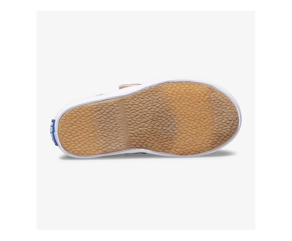 Slip On Παιδικα - Keds Courtney - Ροζ Χρυσο Χρωμα - ZFTOP2459